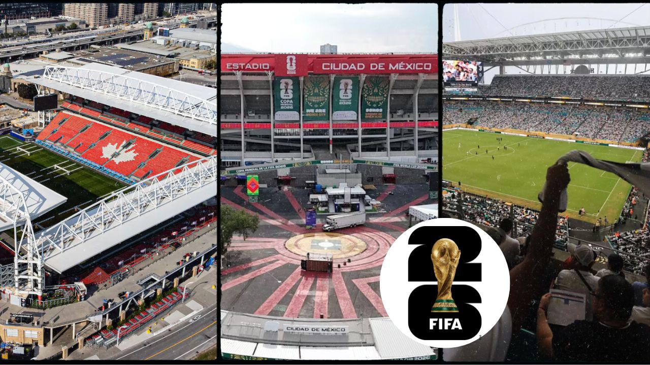 Así son los 16 Estadios en donde se jugará el Mundial United 2026