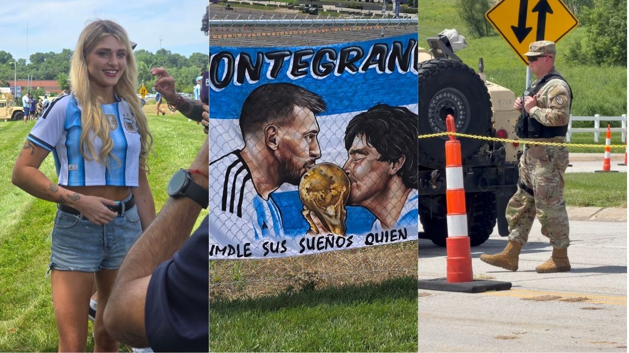 ¡CON PRESENCIA DEL EJERCITO! Así está el ambiente en la previa del debut de Argentina