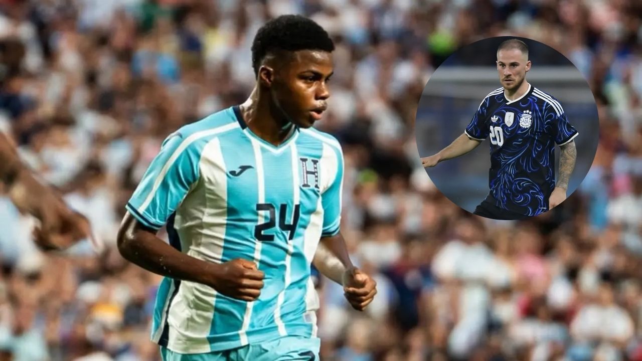 Keyrol Figueroa recibe detalle de figura de la Selección Argentina