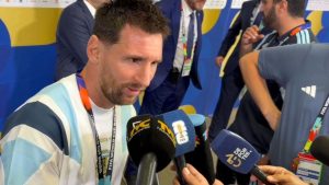 Lionel Messi valora su hat trick ante Argelia y señala su próximo objetivo