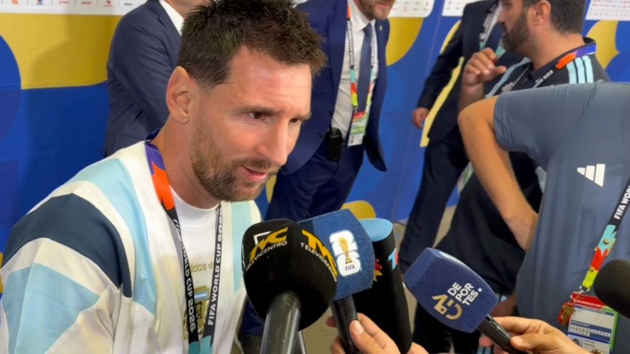 Lionel Messi valora su hat trick ante Argelia y señala su próximo objetivo