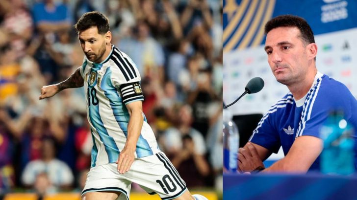 Lionel Messi conoce la decisión que tomará Scaloni par debut de Argentina ante Argelia