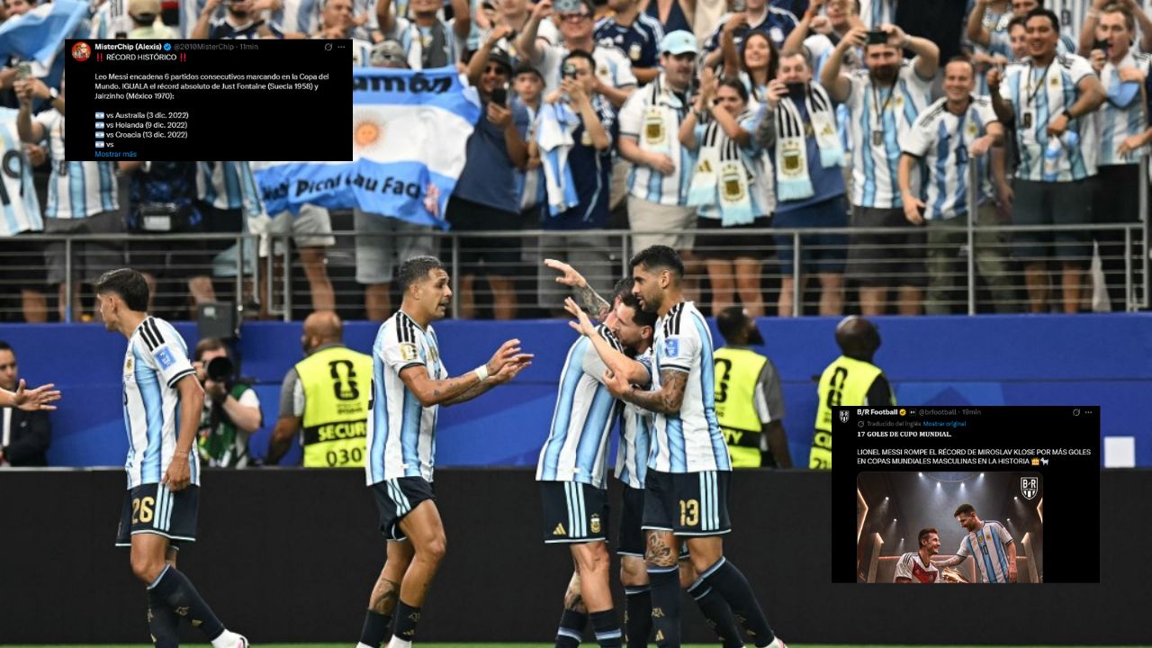 Messi, máximo goleador en Mundiales: así reaccionó la prensa internacional
