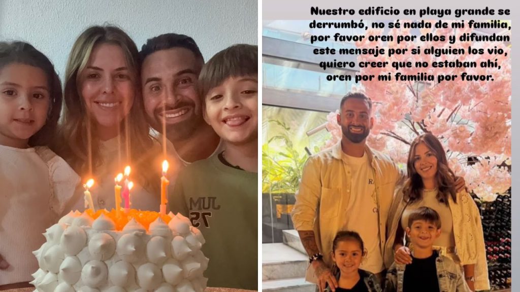 El futbolista argentino publicó un mensaje en sus redes sociales para pedir ayuda y oración para su familia. Foto: Cortesía