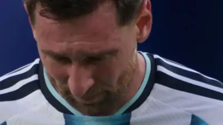 Messi confiesa el motivo por el qué lloró en el primer gol ante Argelia