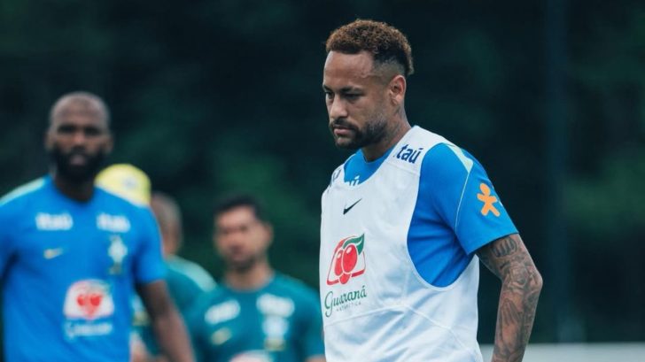 Neymar Junior se integra de lleno en los entrenamientos de Brasil