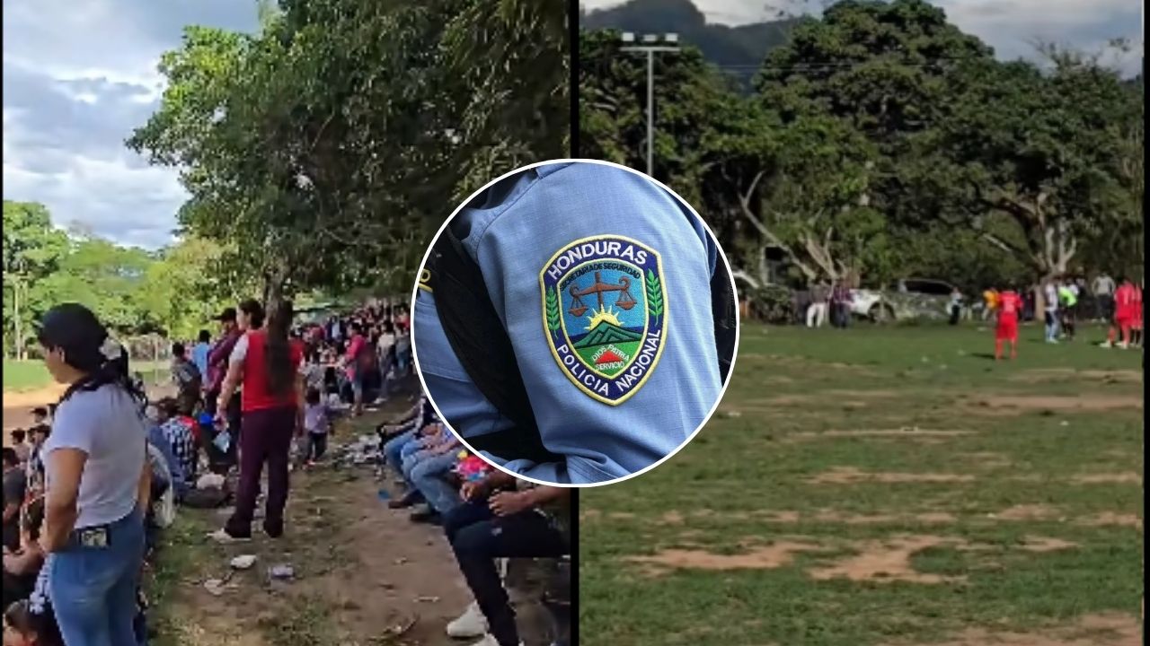 Partido de fútbol en Olancho deja como saldo un policía herido