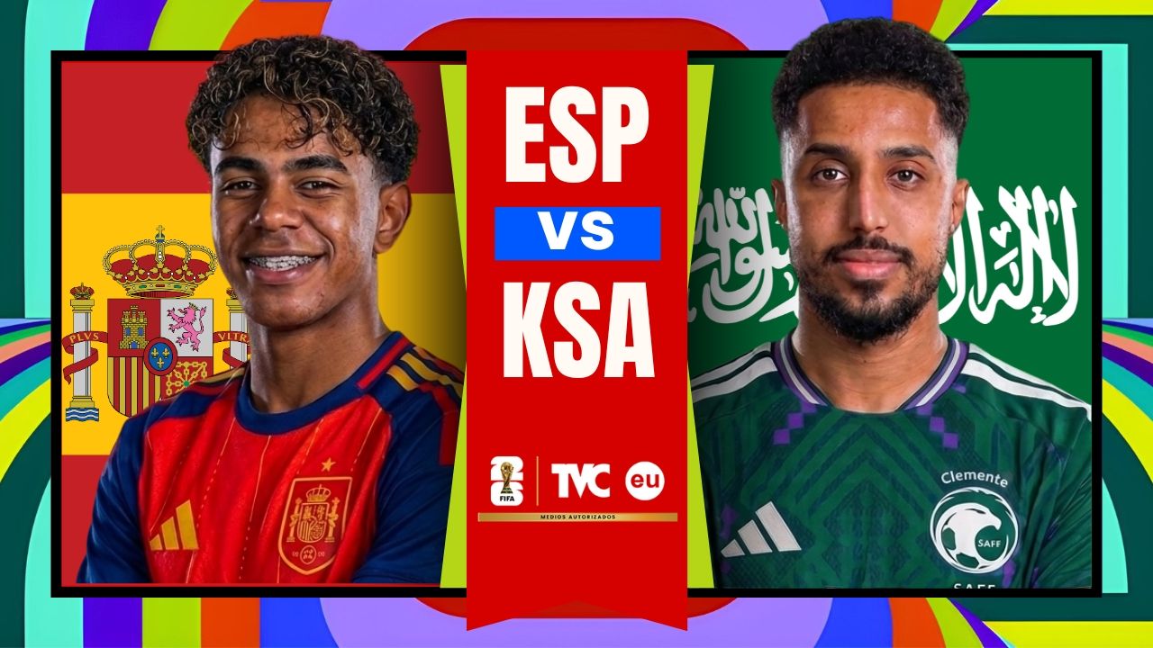 España vs Arabia Saudita EN VIVO Hoy; hora y dónde mirar en Honduras