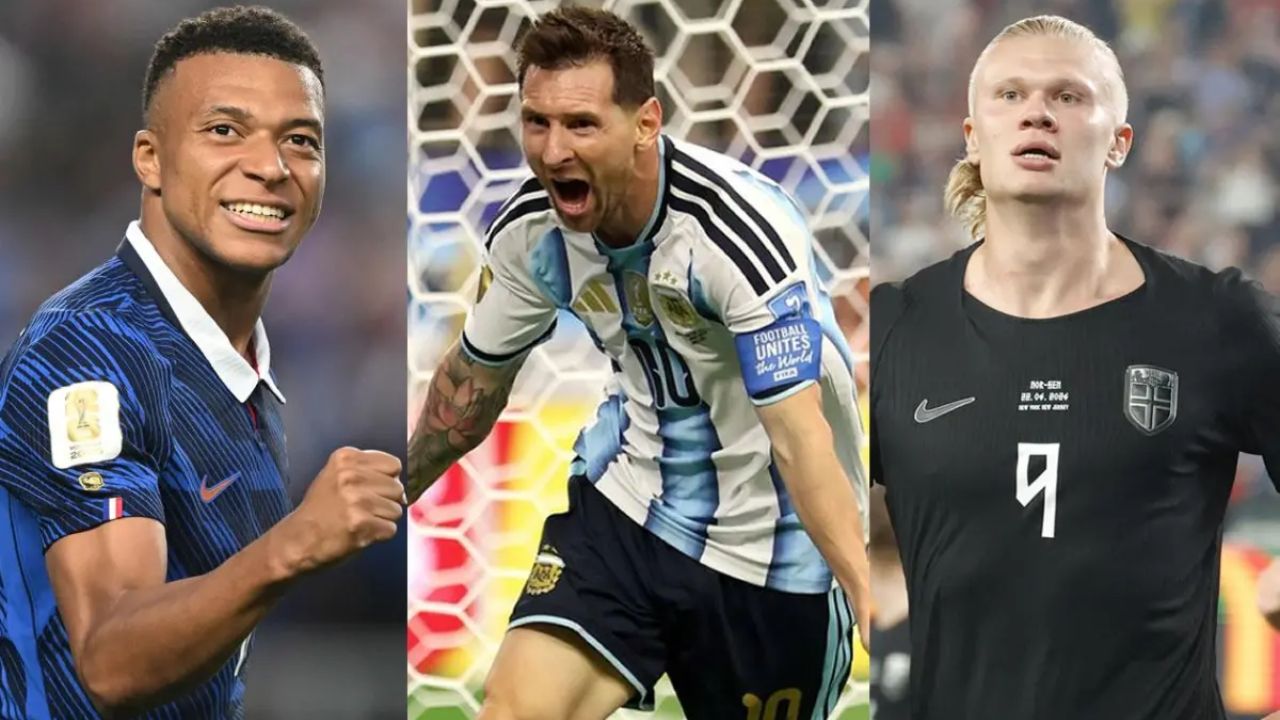 Así marcha la tabla de goleadores del Mundial 2026 con Messi, Mbappé y Haaland como líderes