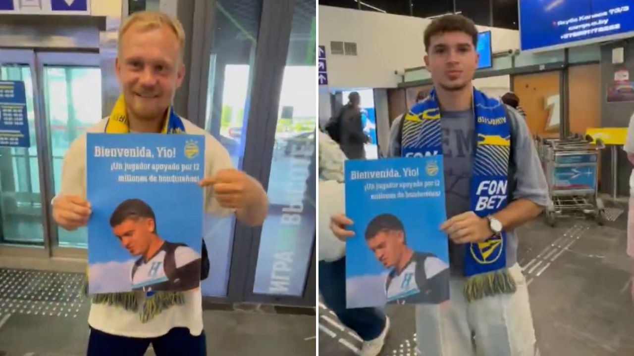 Así recibieron a Erick Puerto en Bielorrusia tras su fichaje por el Bate Borisov
