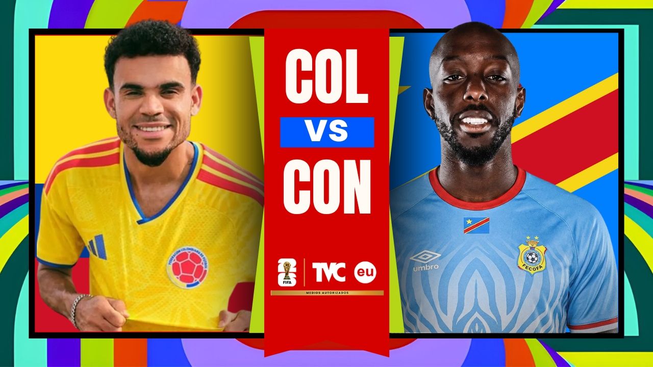 Colombia vs RD Congo EN VIVO hoy, hora, canal y dónde mirar el Mundial 2026