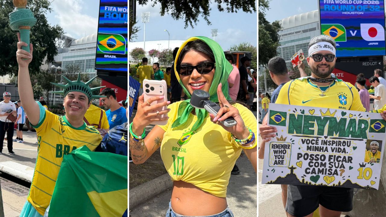 ¡Con toda la emoción! Así se vive el ambiente previo al Brasil vs Japón