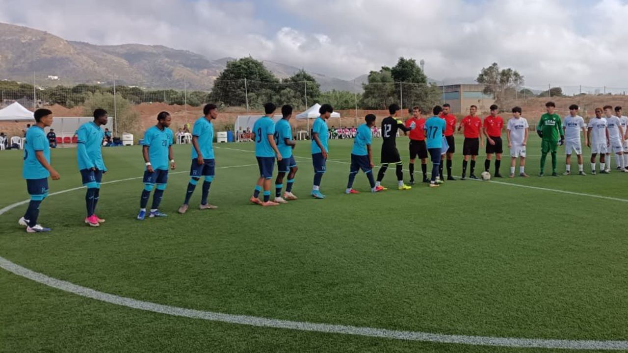 Honduras Sub-20 receta paliza en el segundo partido de su gira en España