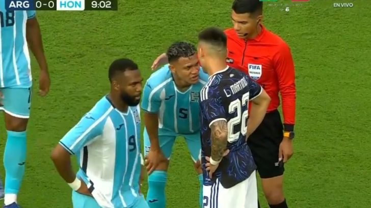 Kervin Arriaga se lesiona ante Argentina y Lautaro Martínez reacciona de inmediato