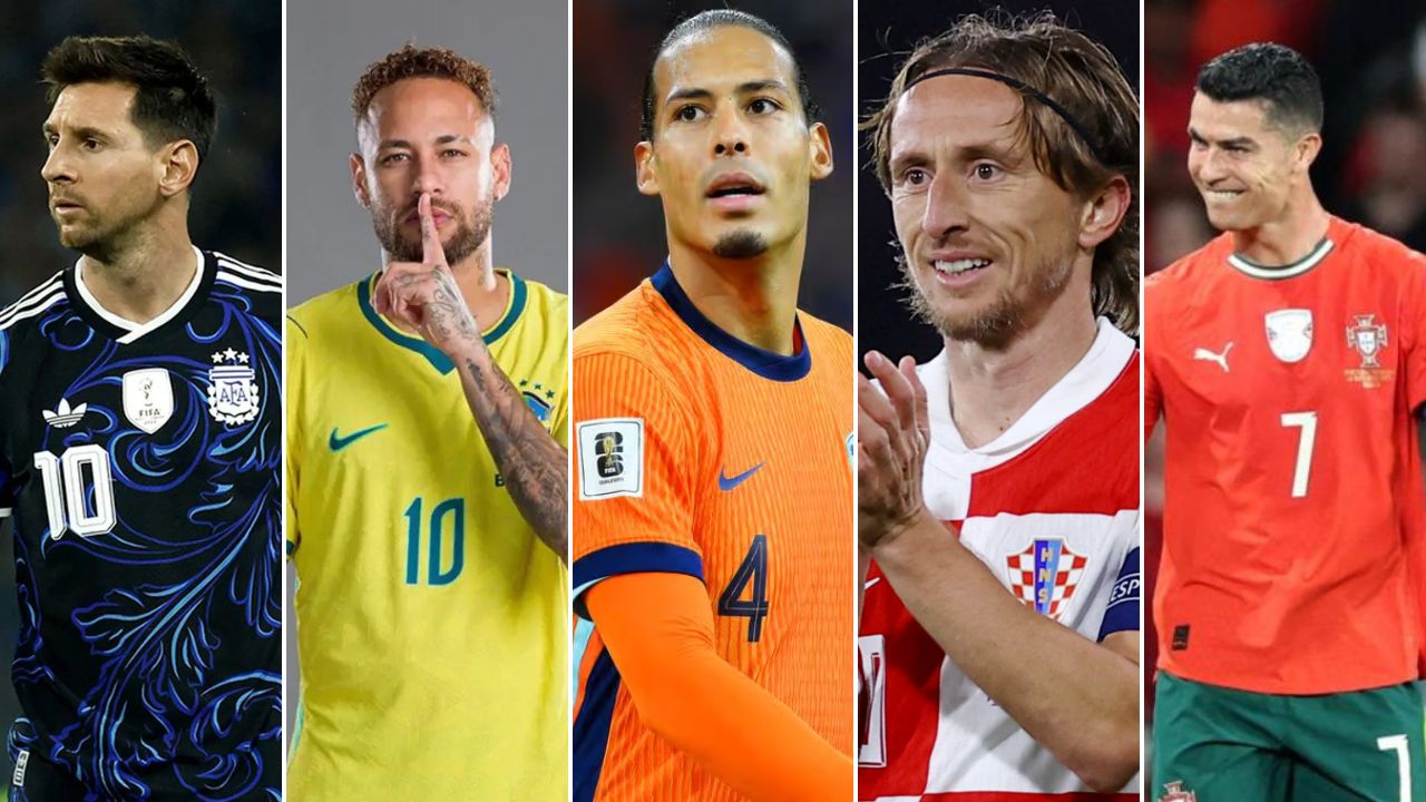 Los 20 cracks que jugarán su último mundial este 2026