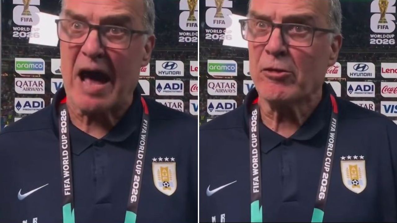 Marcelo Bielsa explota contra los medios tras la eliminación de Uruguay del Mundial