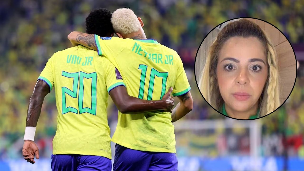 Vidente brasileña causa alerta por terrible predicción sobre Neymar y Vinícius en el Mundial