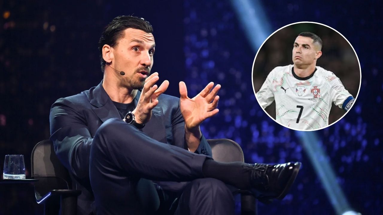 Zlatan se burla de Cristiano Ronaldo tras récord de Messi en el Mundial
