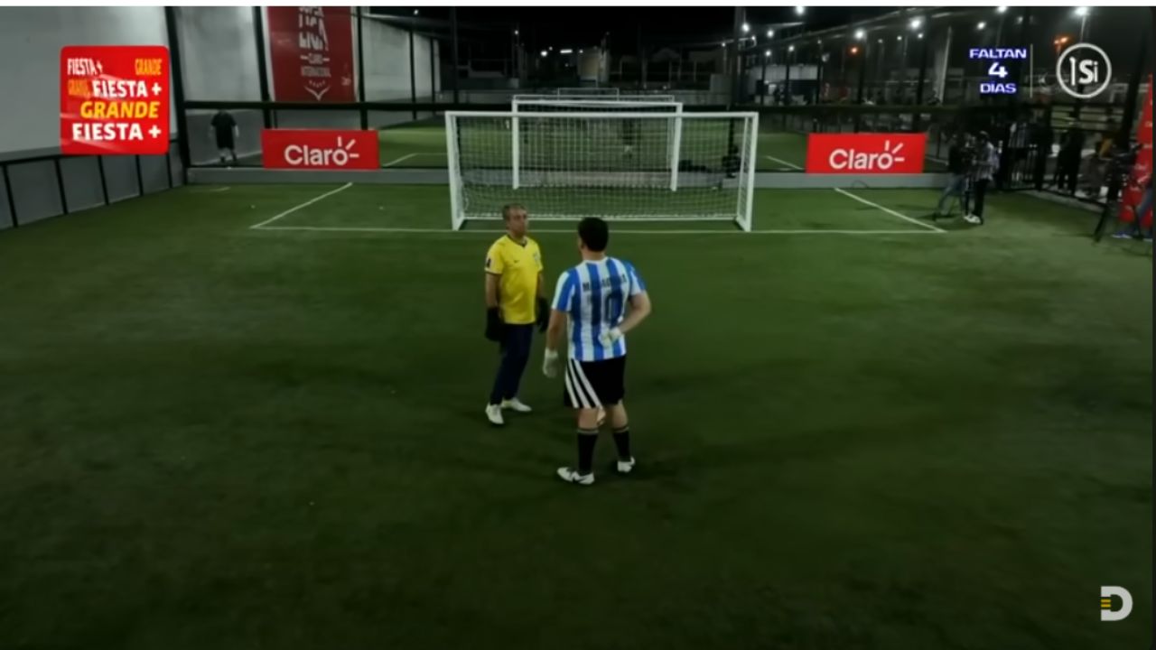 Reto Penalero entre Juan Carlos Pineda y Jimmy Rodríguez en Estadio Los Ángeles