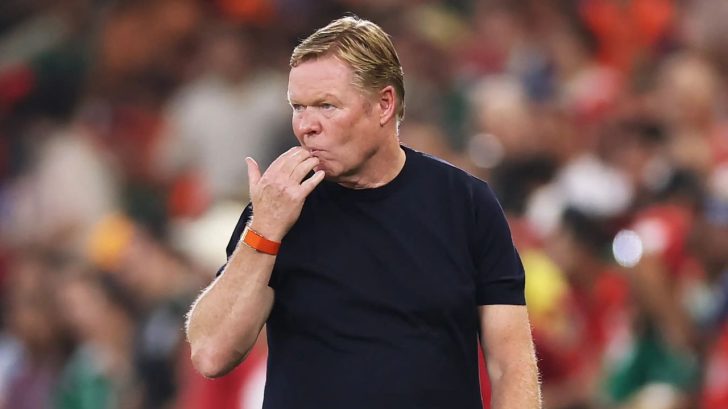 Ronald Koeman renuncia como técnico de Países Bajos tras eliminación ante Marruecos