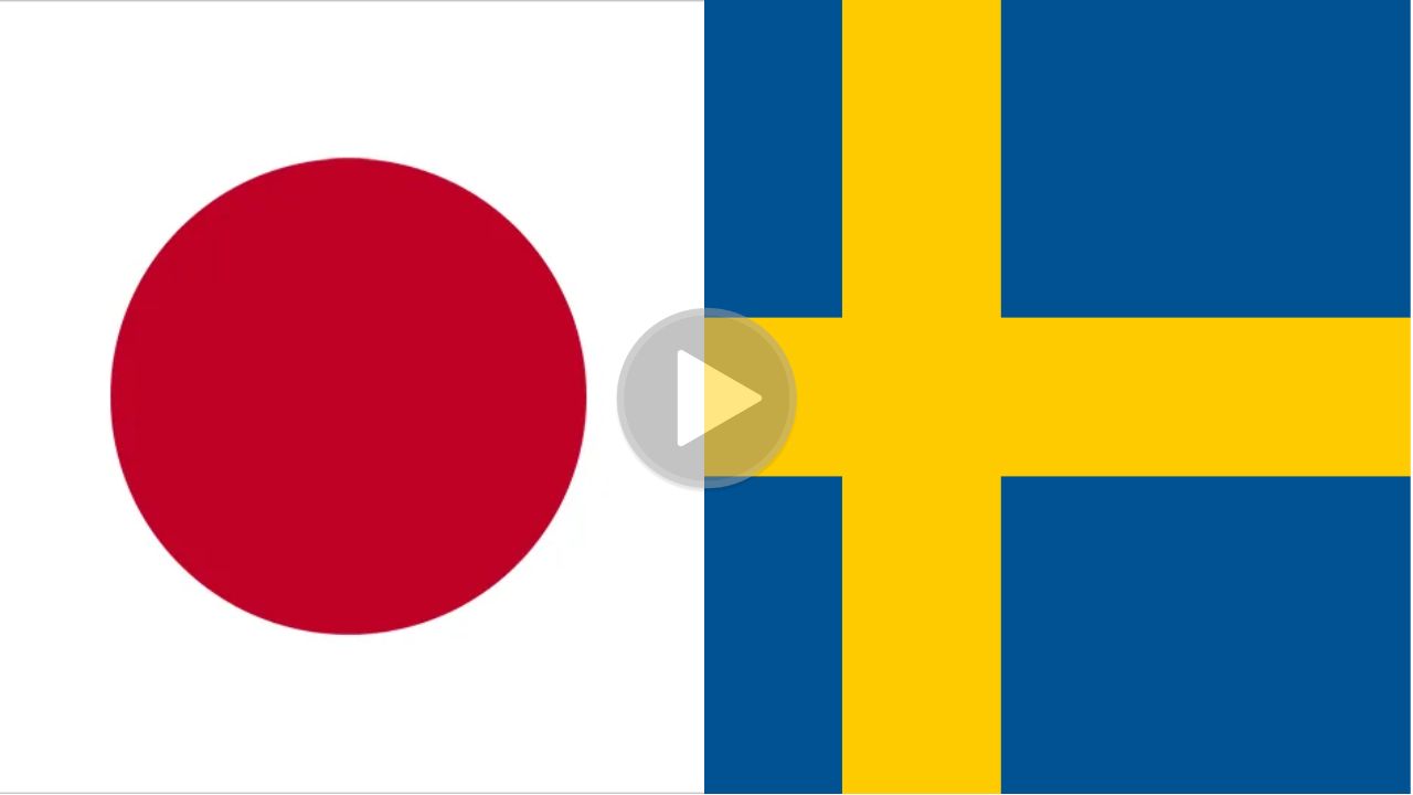 Japón vs Suecia EN VIVO hoy: dónde mirar, hora, alineaciones