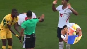 El error que habría cometido Said Martínez en duelo Inglaterra vs Ghana