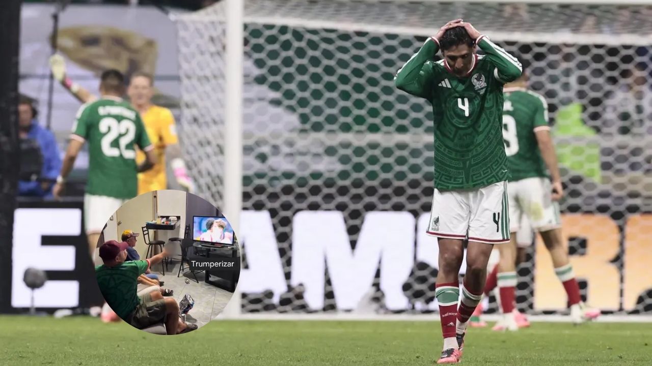Aficionado mexicano dispara a su televisor por eliminación de su selección ante Inglaterra