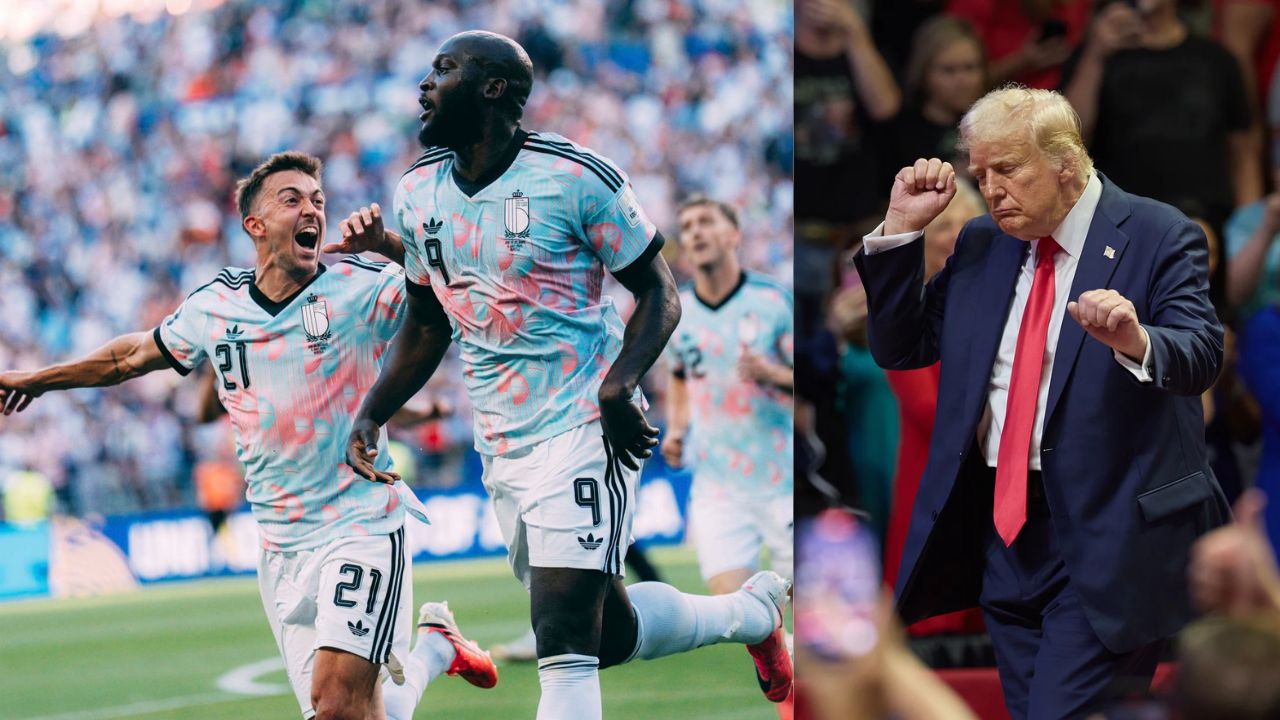 Jugadores de Bélgica se burlaron de Donald Trump en goleada a Estados Unidos