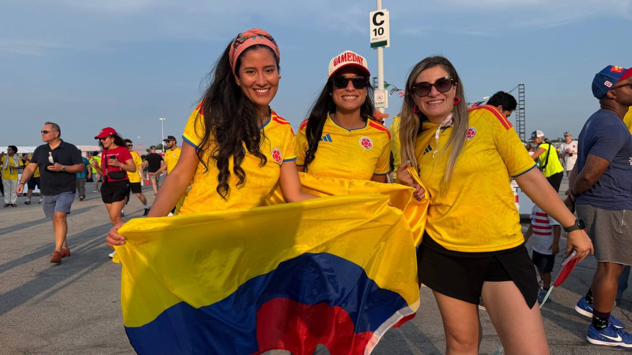 Colombianas brillaron con su belleza en Kansas City para el juego vs Ghana