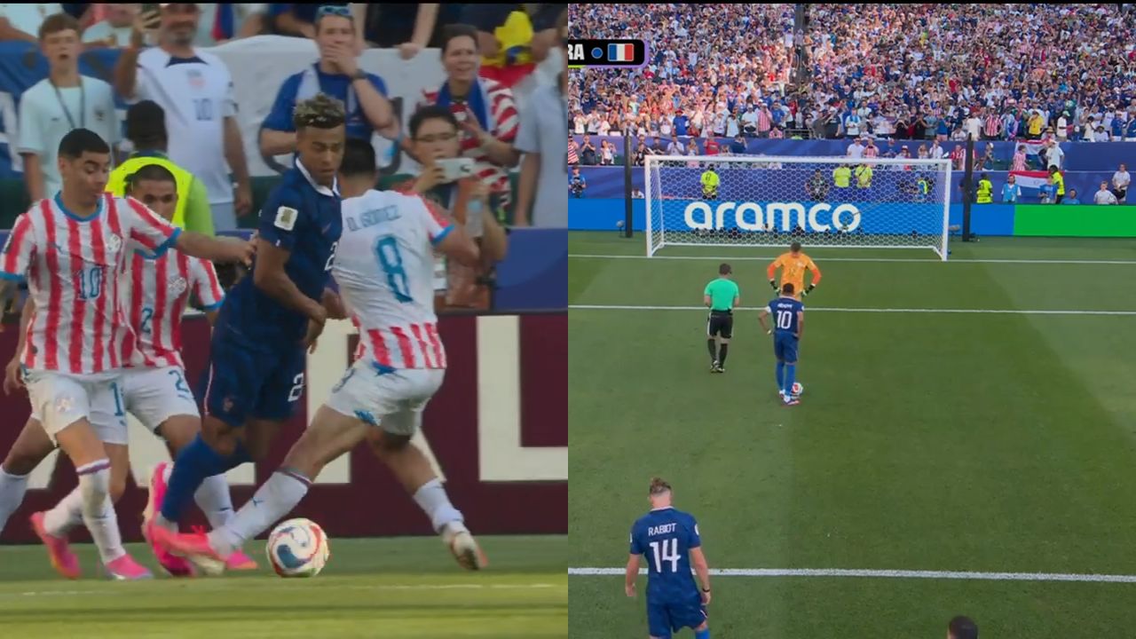 El controversial penal con el qué Francia abrió el marcador ante Paraguay