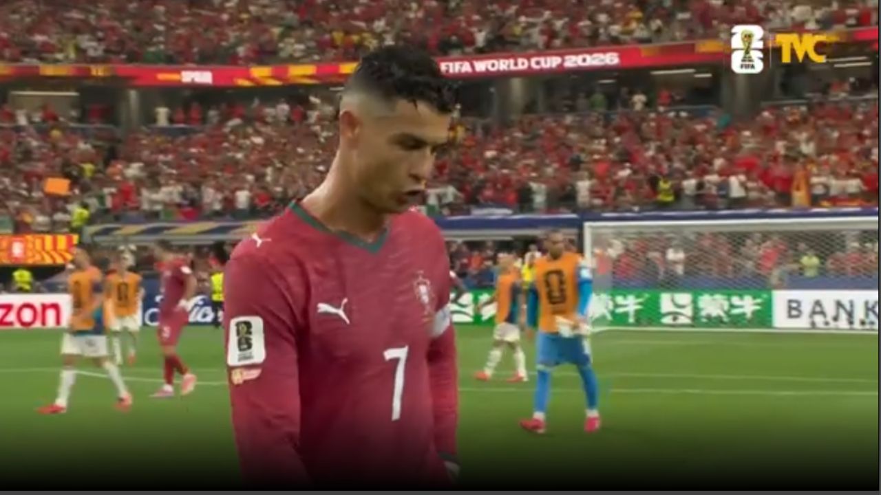 Cristiano Ronaldo llora tras eliminación de Portugal del Mundial 2026