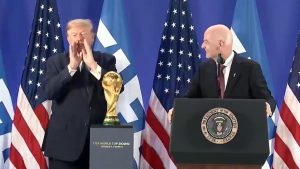 Imagen de Trump celebra que el Mundial ha roto récords y sugiere que Estados Unidos repita como sede