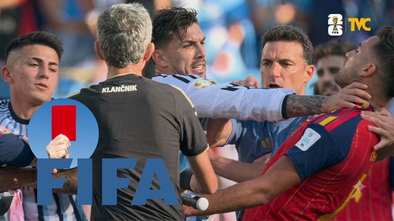 FIFA aclara si expulsó a Leandro Paredes por su pelea con Gavi
