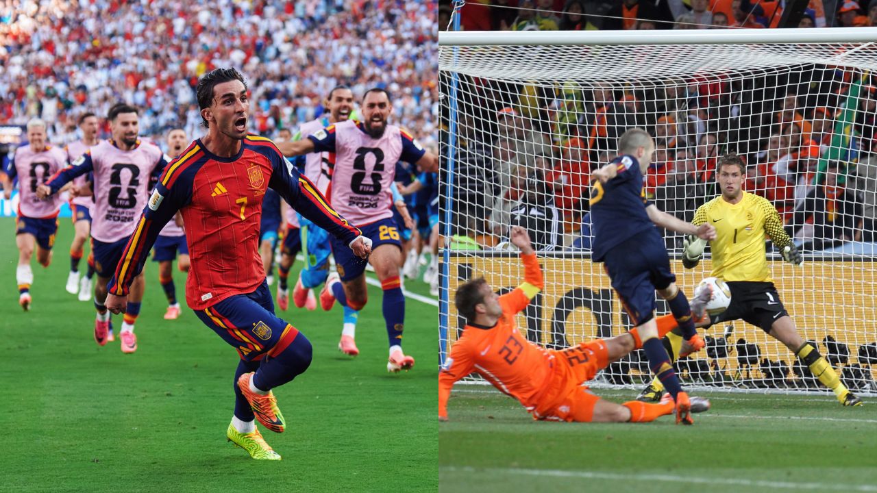 Estos son los goles qué les dieron sus dos Copas del Mundo a España
