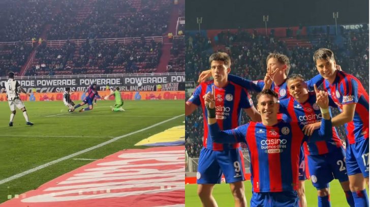 Rodrigo Auzmendi anota golazo del triunfo para San Lorenzo ante Gimnasia de Mendoza