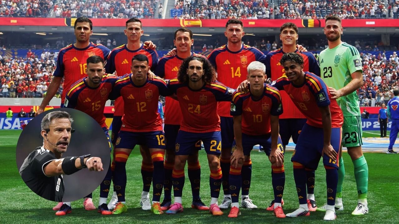 Jugador de España envía mensaje directo al árbitro previo a final ante Argentina