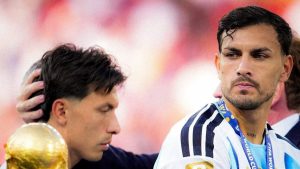 Leandro Paredes rompe el silencio tras perder final del Mundial ante España