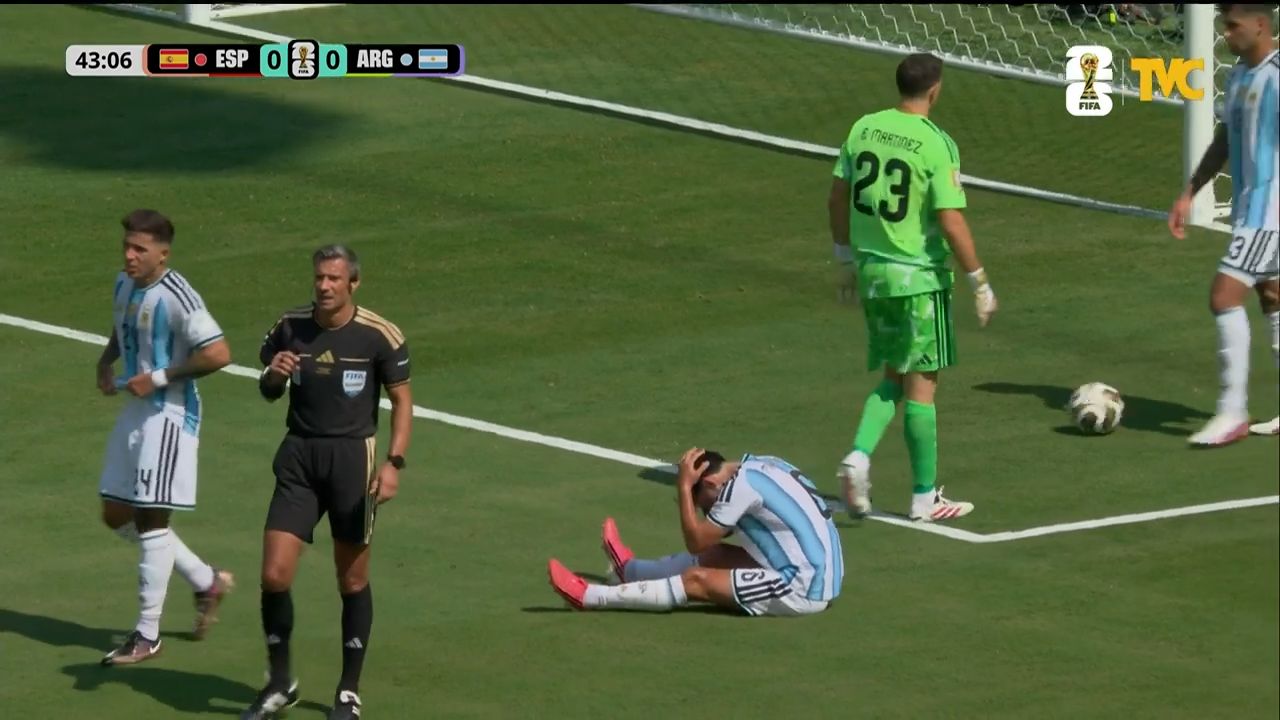 La lesión de Lisandro Martínez en la Gran Final de la Copa del Mundo