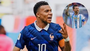 Imagen de El mensaje de Mbappé a Messi tras superarlo como máximo goleador de los Mundiales