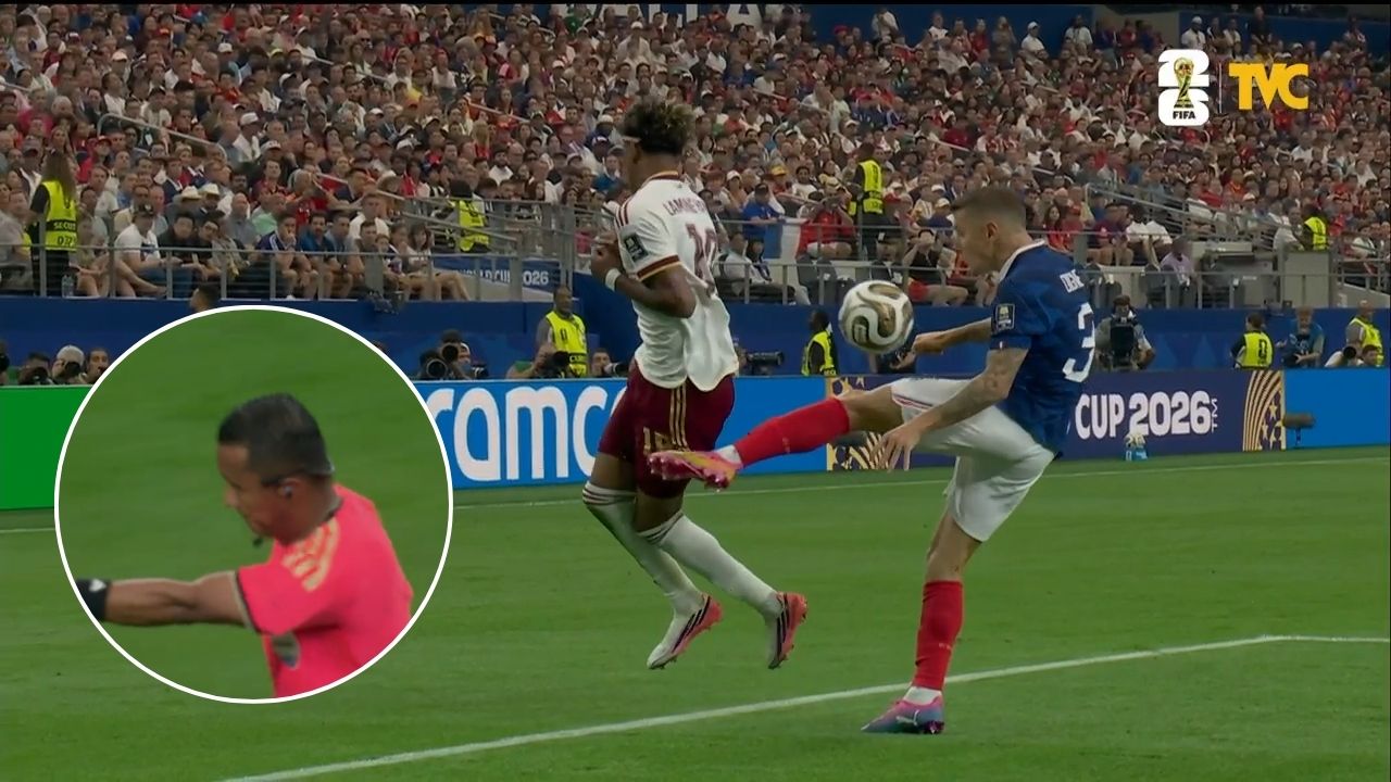 Así fue el penal qué Iván Barton le concedió a España contra Francia