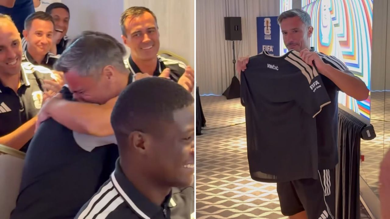 Así fue la reacción de Slavko Vinčić, el árbitro escogido para la final del Mundial