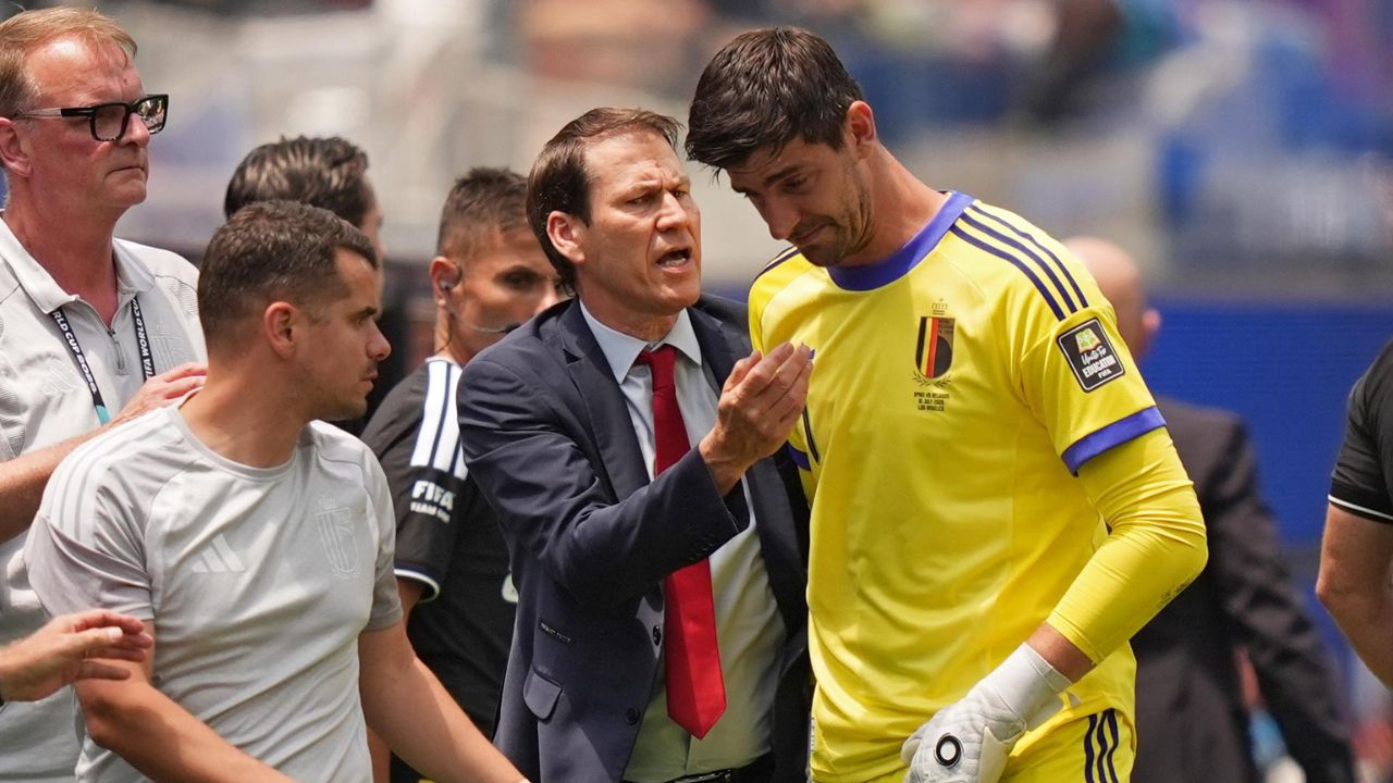 Courtois revela detalles de su lesión tras la eliminación de Bélgica del Mundial