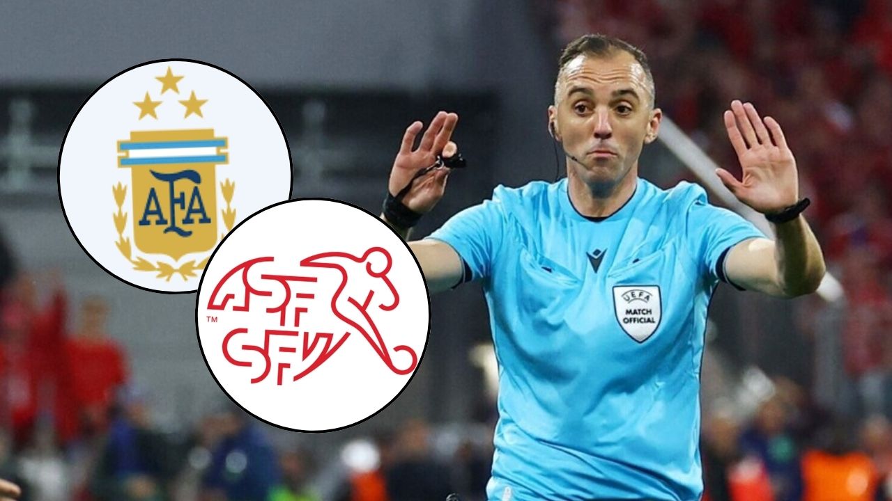 El Argentina vs Suiza del Mundial será dirigido por árbitro portugués