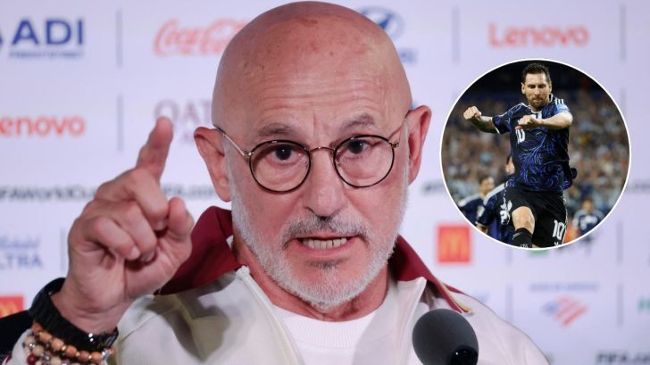 Entrenador de España revela lo que piensa sobre Lionel Messi en el Mundial