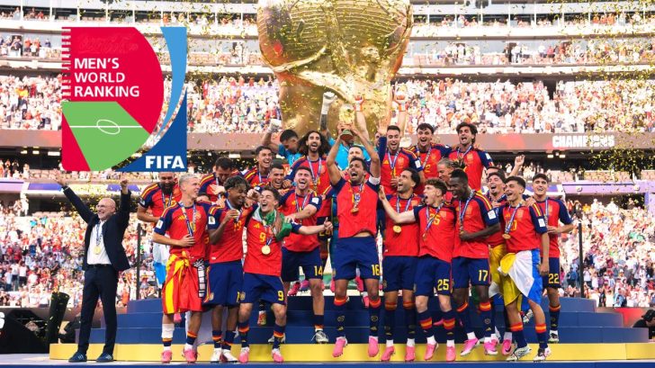 España desplaza a Argentina en el nuevo ranking FIFA tras la final del Mundial