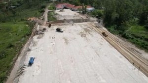 La novedosa cancha de primer mundo que construye la FFH en Siguatepeque