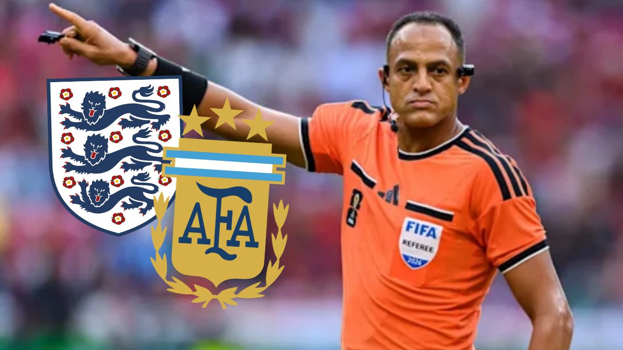 FIFA causa polémica por árbitro designado para el Inglaterra vs Argentina