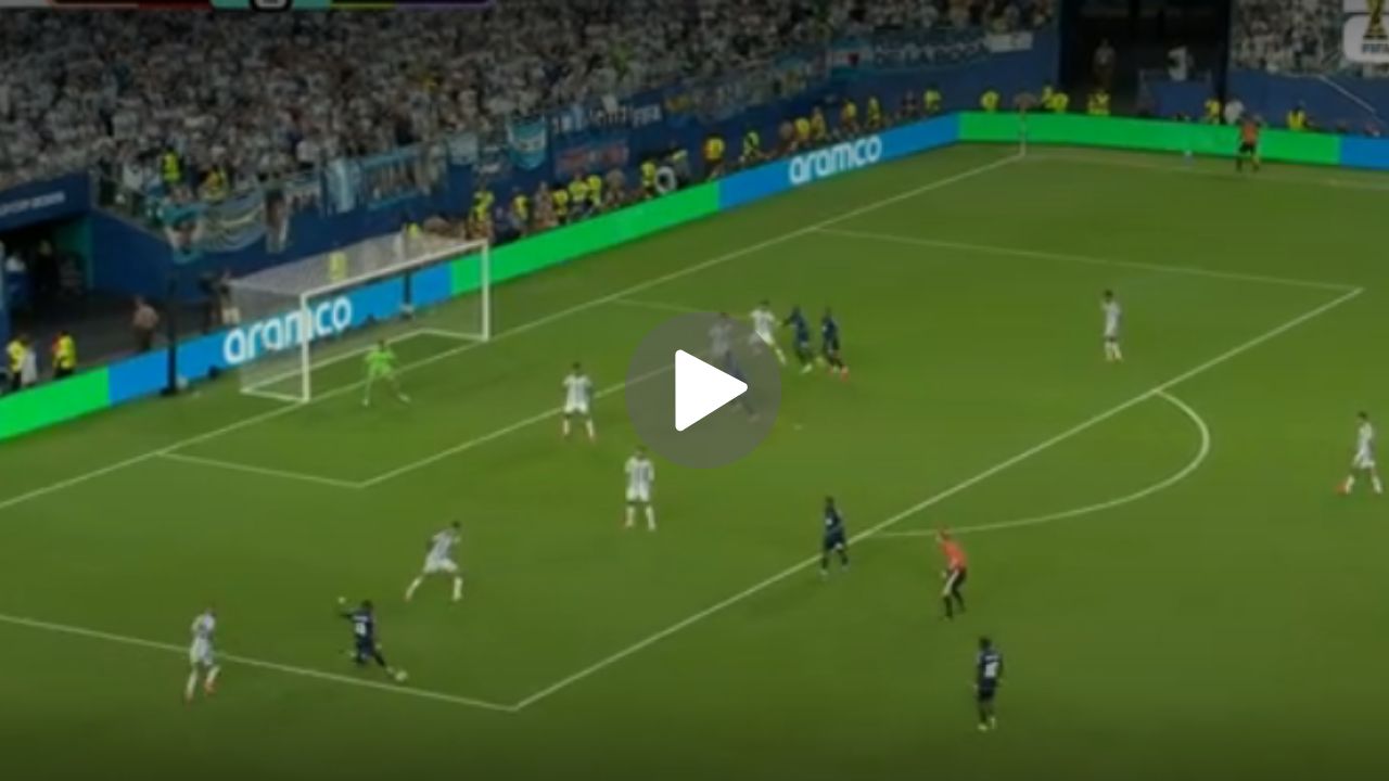 El tremendo golazo de Sidny Lopes ante Argentina en tiempos extras