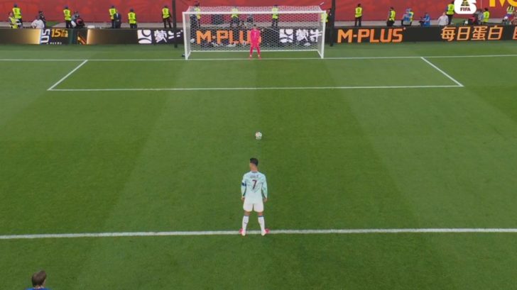 Así fue el gol de Cristiano Ronaldo para el empate de Portugal ante Croacia