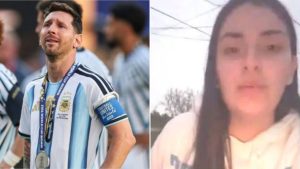 Influencer de Argentina pide ayuda tras perder millonaria apuesta en el Mundial